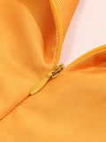 Girls Orange & Red Cartoon Themed Cosplay Dress