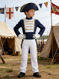 Boys Pirate Captain Costume Set for Halloween & Stage Performance