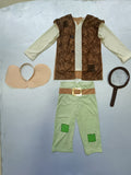 Boys Contrast Color Animal Costume Set for Halloween & Carnival Party