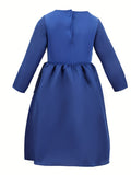 Kids Mary Poppins Nanny 4-Piece Costume Dress Set