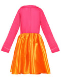 Girls Mad Hatter Clown 4-Piece Costume Set