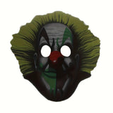 Boys Clown Printed Jumpsuit with Mask for Holiday Cosplay