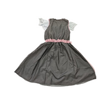 Girls & Teen Girls Maid Costume Two-Piece Set for Festive & Stage Performance