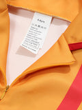 Girls Orange & Red Cartoon Themed Cosplay Dress