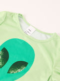 Kids Alien Space 3-Piece Costume Set