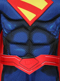 Boys hero costume set includes printed jumpsuit and detachable red cape. Iconic color matching and chest emblem design. Perfect for Halloween, themed parties, school dress-up and kids role-play activities.