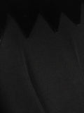 Girls Black Witch Costume Dress with Hat for Halloween