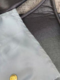 Boys Two-Piece Performance Outfit Stand-collar top with bow-adorned vest, great for festival shows.