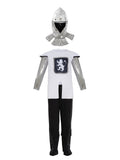 Boys Printed Long Sleeve Costume Set with Silver Hat for Halloween & School