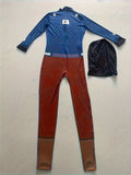Boys' Printed Jumpsuit Set: Stand collar jumpsuit with crisp vivid prints and bright hues, crafted from soft skin-friendly fabric with a simple elegant cut, ideal for Halloween and all carnival events.