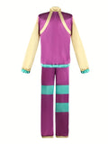 Kids Retro Color Block Tracksuit Costume Set