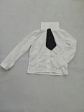 Girls 3PCS Costume Set with Hat, Overalls & White Shirt for Halloween & Masquerade