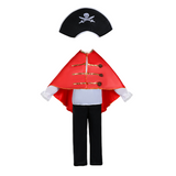 Boys Pirate Costume Set for Halloween & Carnival Party