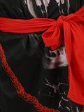 Kids Skull Ninja Costume Full Set