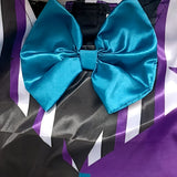 Boys Black & Purple Printed Costume Set for Halloween & School Performance
