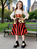 Girls Pirate Princess Tutu Dress for Halloween & Costume Party