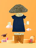 Boys Costume Set with Hat, Wristbands, Top & Belt for Halloween Carnival